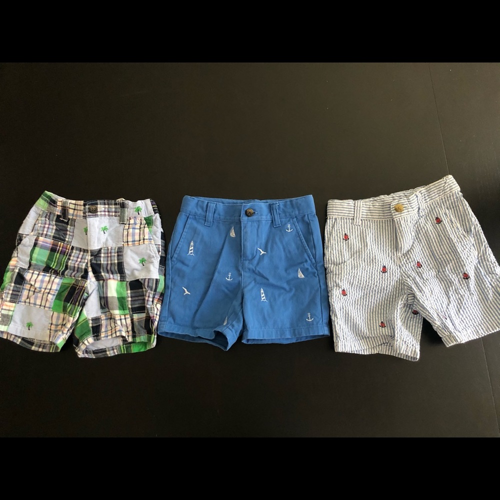 3 pairs of Janie & Jack shorts - EUC
